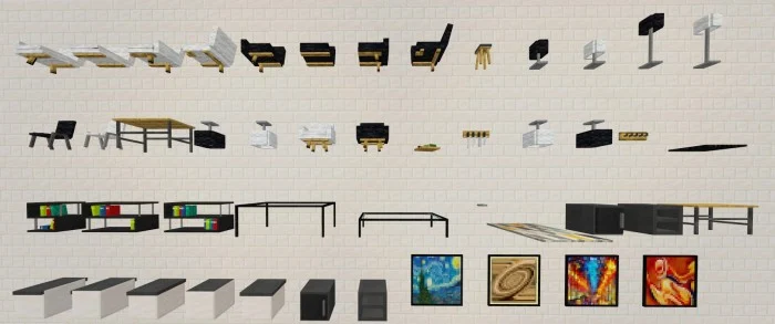 Modern Furniture survival Minecraft screenshot 3