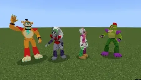 FNAF 9 Security Breach Add-on Minecraft screenshot 3