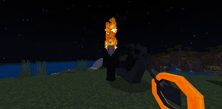 Ghost Rider Minecraft screenshot 2
