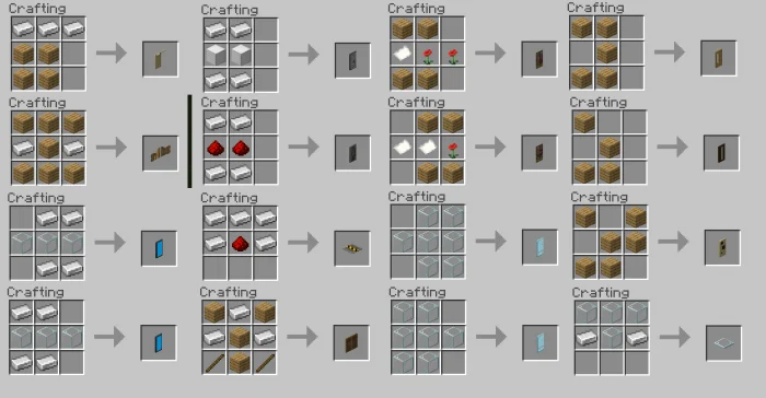 Animated doors Minecraft screenshot 1