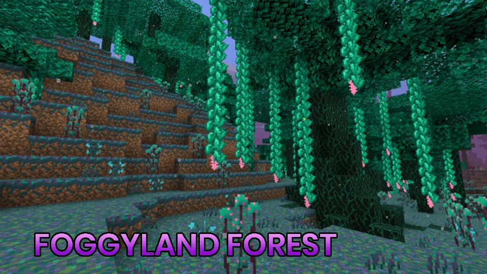 Fantasy biomes Minecraft screenshot 2