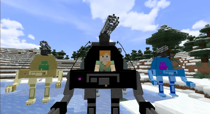 Mechs and jetpacks Minecraft screenshot 1