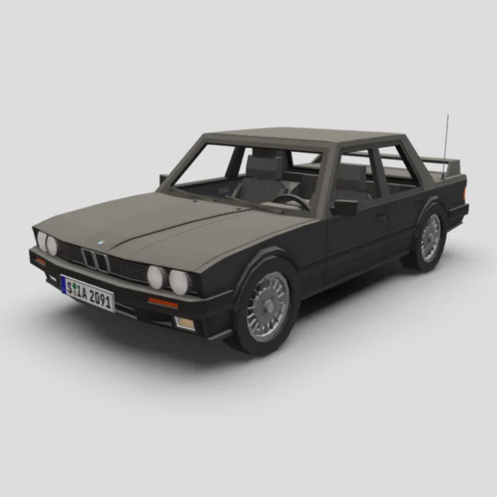 BMW 320i E30 Minecraft screenshot 1