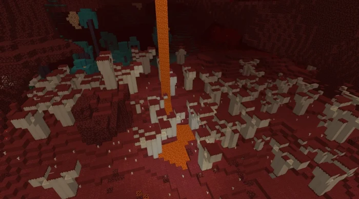 Magnificent Burning Lands Minecraft screenshot 2