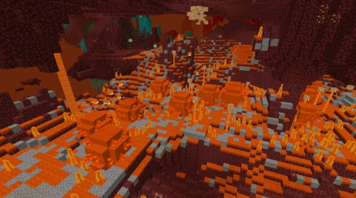 Magnificent Burning Lands Minecraft screenshot 3