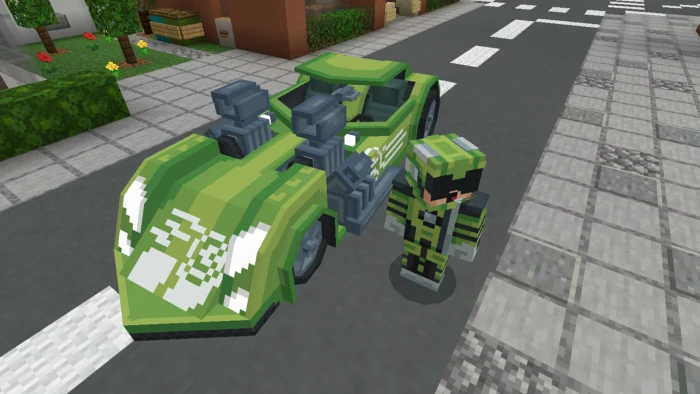 Team Hot wheels Minecraft screenshot 1