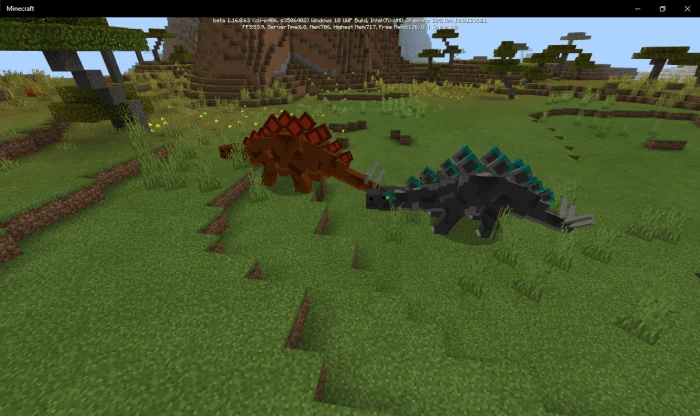 Prehistoric rift Minecraft screenshot 1