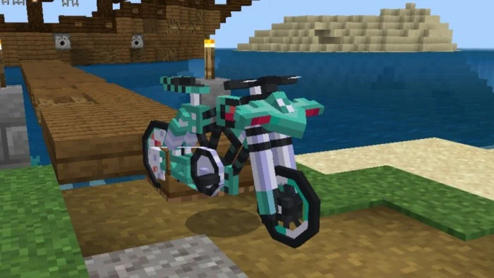 Idaten Jump Mountain Bike Minecraft screenshot 2