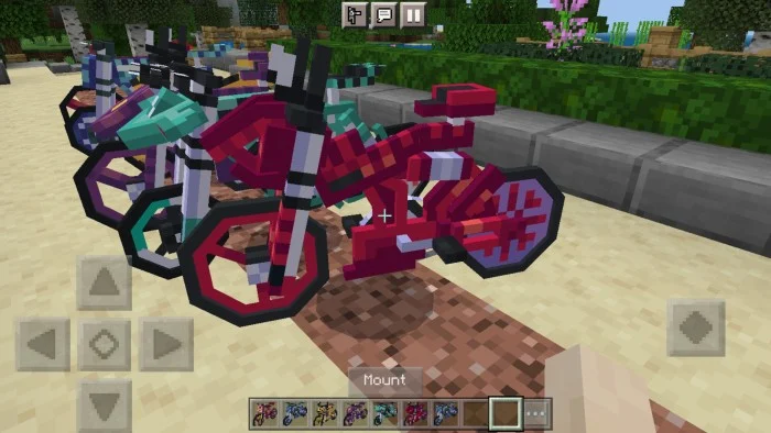 Idaten Jump Mountain Bike Minecraft screenshot 3