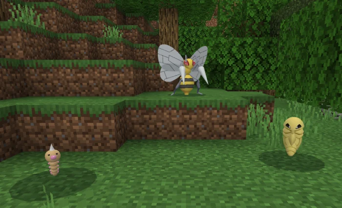 Pixelmon Bedrock Minecraft screenshot 2