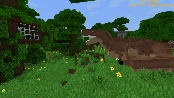 Jurassic World Dominion Minecraft screenshot 1