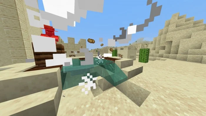 Minecraft, But Items Explode When You Look At Them Minecraft screenshot 2