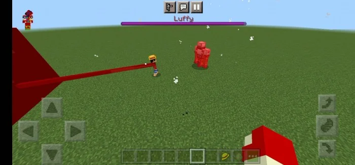 Luffy Minecraft screenshot 2