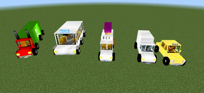 Minecraft On Wheels Minecraft screenshot 1