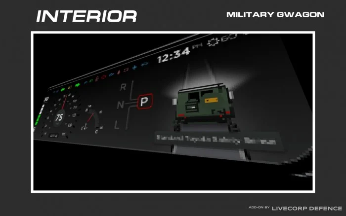 Military G Wagon Minecraft screenshot 2