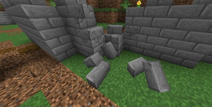 Collapsed Blocks Minecraft screenshot 1