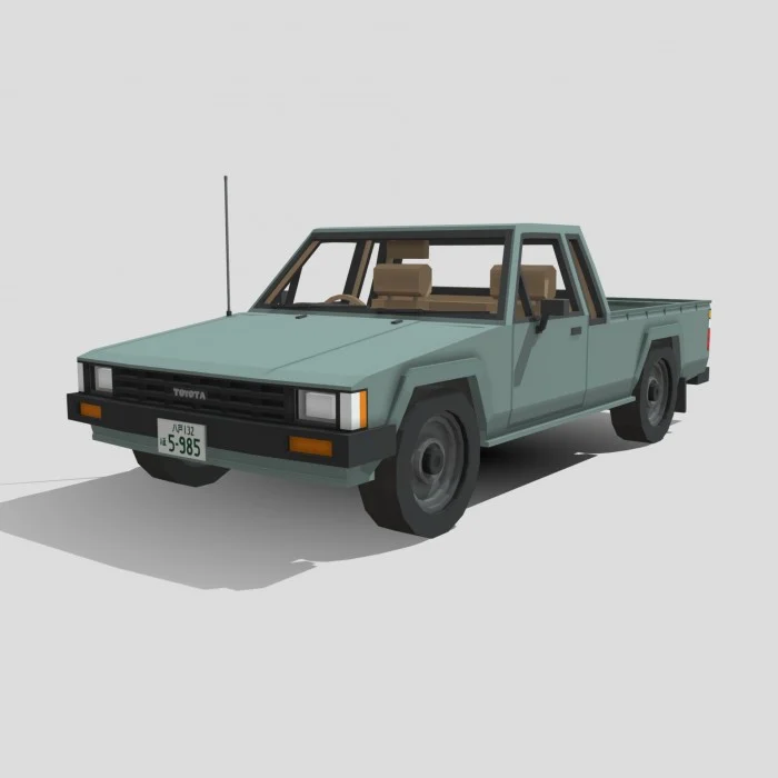 87 Toyota Hilux N50 Minecraft screenshot 1