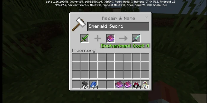 Damians Bedrock Minecraft screenshot 3