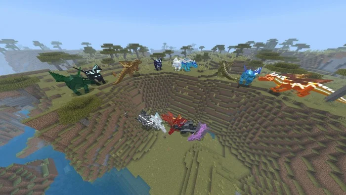 DragonMounts Minecraft screenshot 1