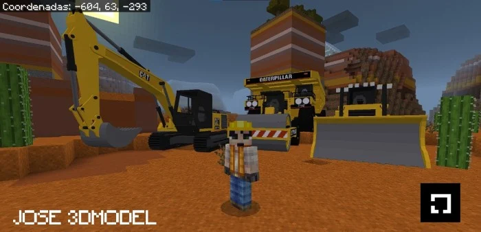 Heavy Construction Vehicles Minecraft screenshot 1