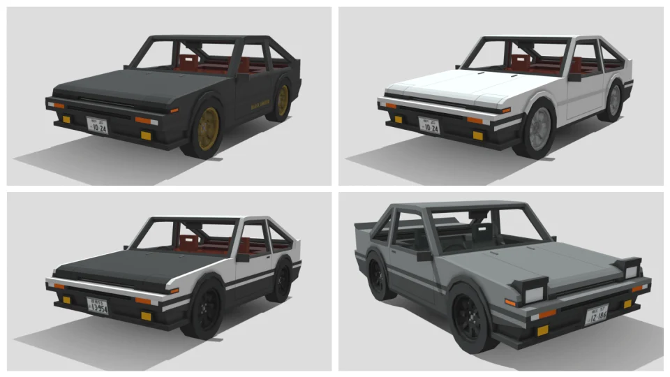 AE86 Trueno Minecraft screenshot 2