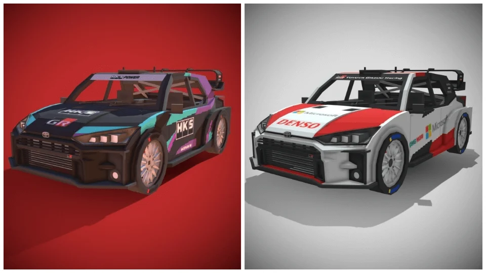 2021 Toyota GR Yaris Minecraft screenshot 1