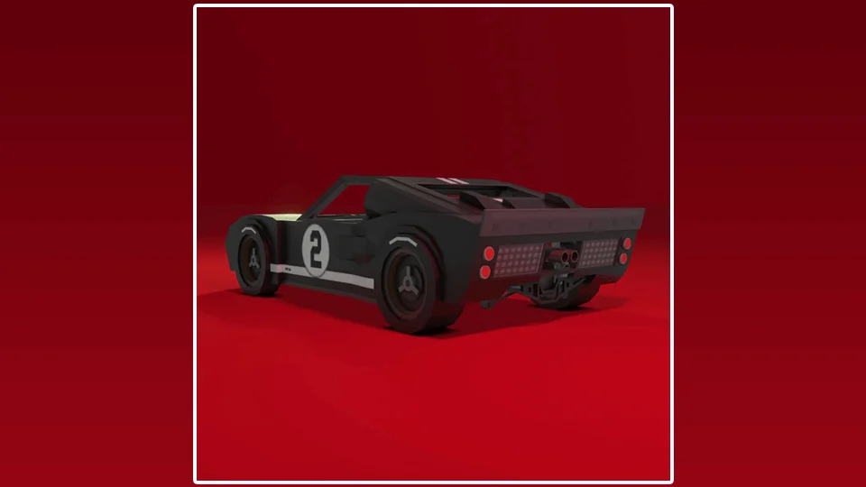 66 Ford GT40 MK2 Minecraft screenshot 1