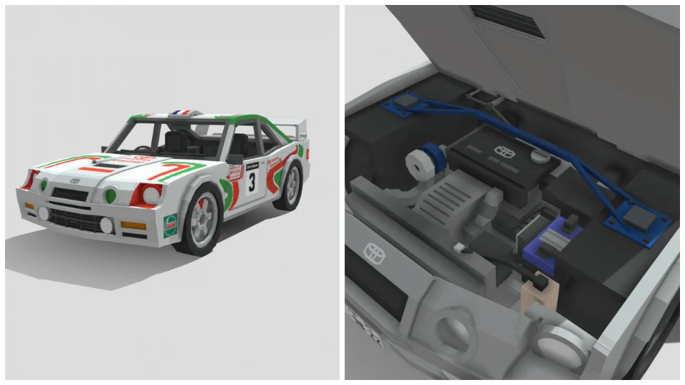 Toyota Celica ST204 Minecraft screenshot 2