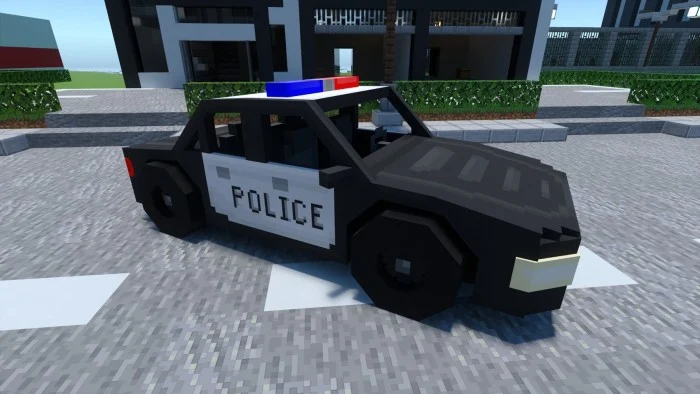 Police Vehicles Minecraft screenshot 1