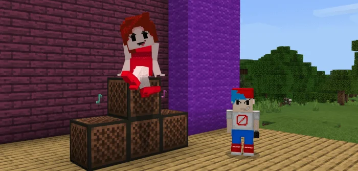 Friday Night Funkin Minecraft screenshot 1