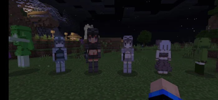Cute Mob Model ANIME Minecraft screenshot 2