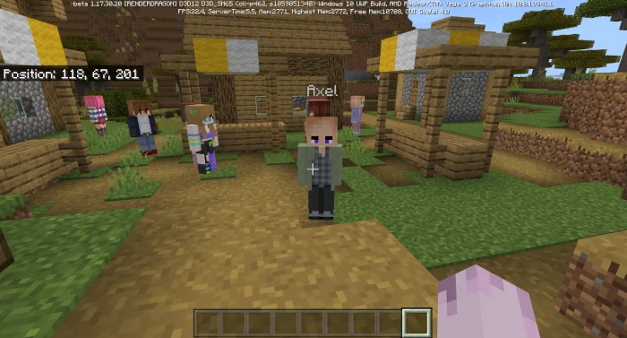 Lively Villagers Minecraft screenshot 1