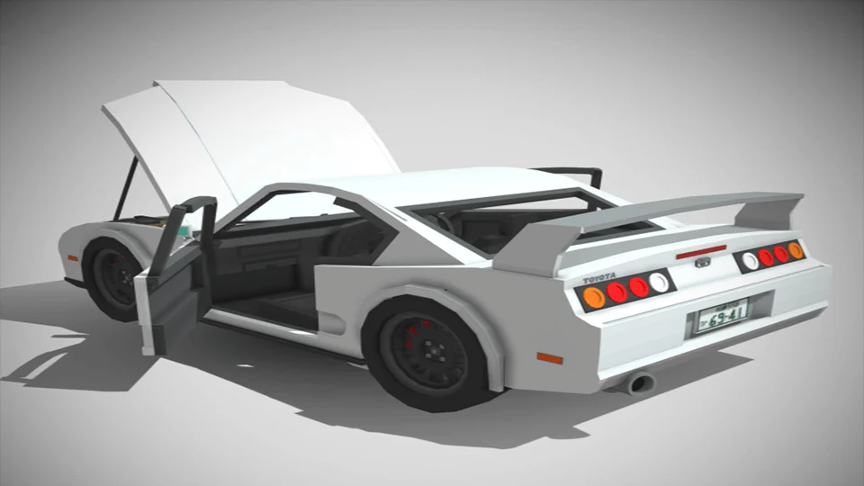 Toyota Supra MK4 Minecraft screenshot 1