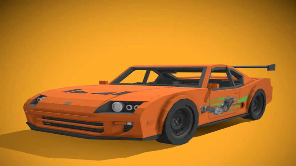 Toyota Supra MK4 Minecraft screenshot 2