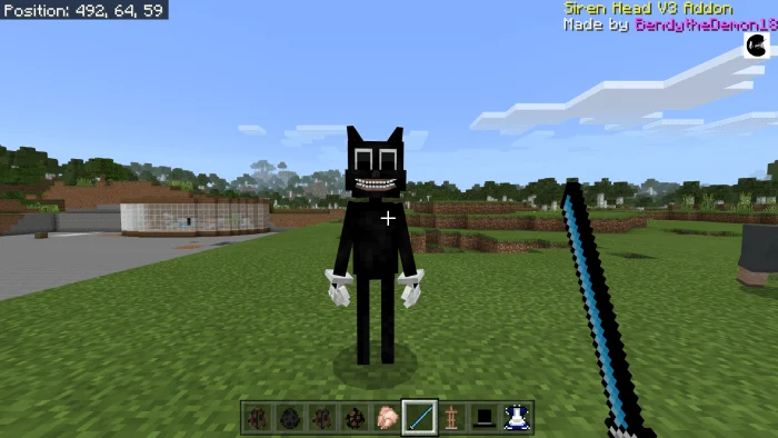 Siren Head Addon V3 Minecraft screenshot 3