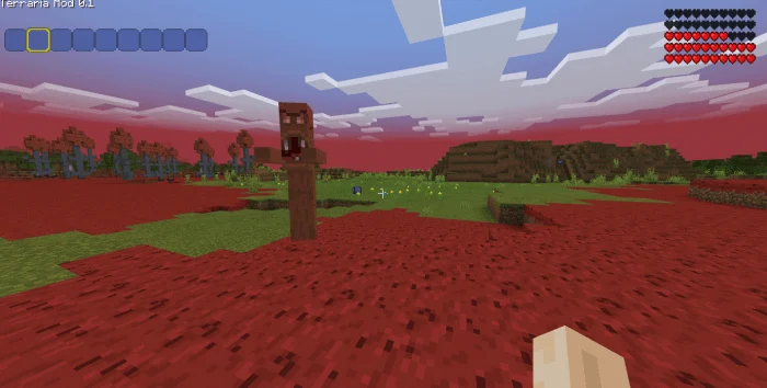 Terraria Mod Minecraft screenshot 1