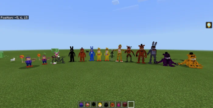 Fnaf 2 Mounts Minecraft screenshot 1
