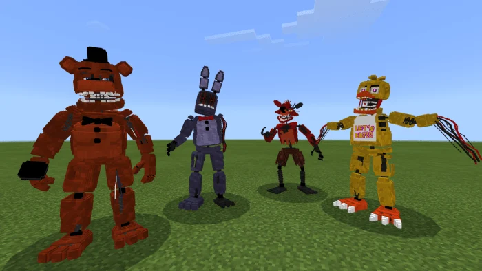 Fnaf 2 Mounts Minecraft screenshot 2