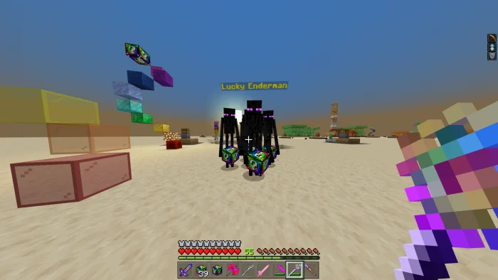 Spiral Lucky Block Minecraft screenshot 4