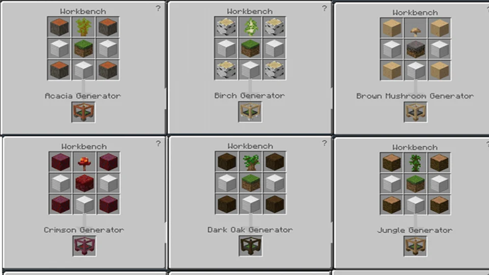 TREES Generator Minecraft screenshot 3