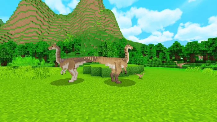 Dinosaurs' Time Minecraft screenshot 1
