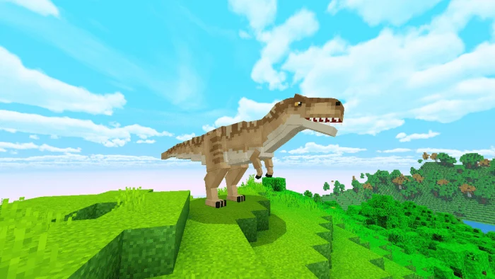 Dinosaurs' Time Minecraft screenshot 2