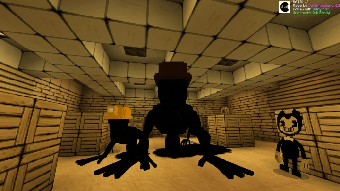 Bendy And The Ink Machine Minecraft screenshot 1