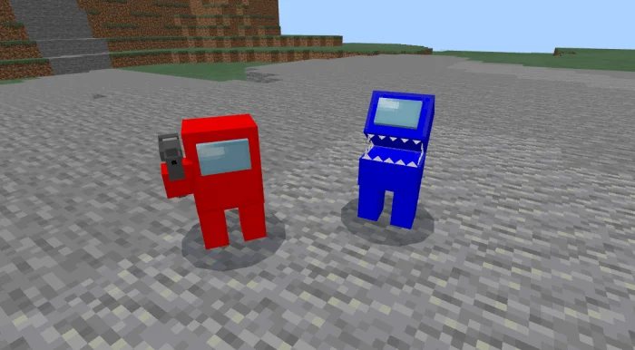 Among Us +4D Skins Minecraft screenshot 2