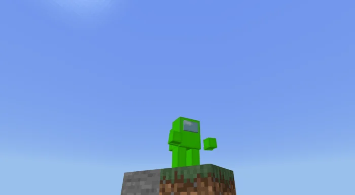 Among Us +4D Skins Minecraft screenshot 4