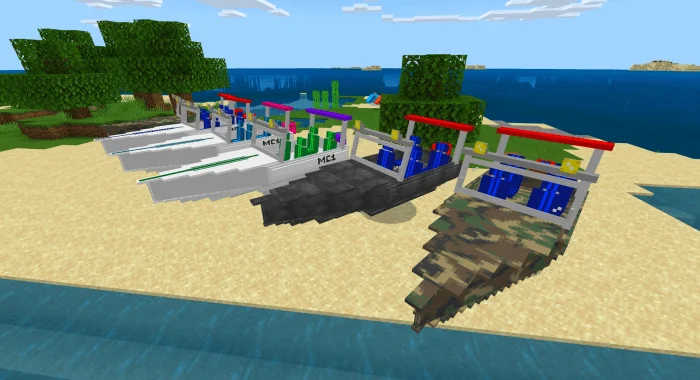Powerboats Addon Minecraft screenshot 5
