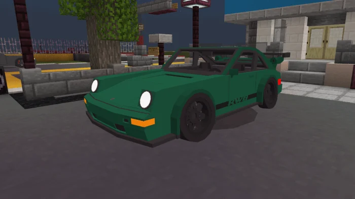 Porsche 964 Minecraft screenshot 1