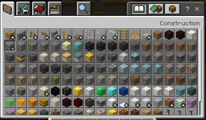 Blocks from Minecraft Dungeons Minecraft screenshot 4