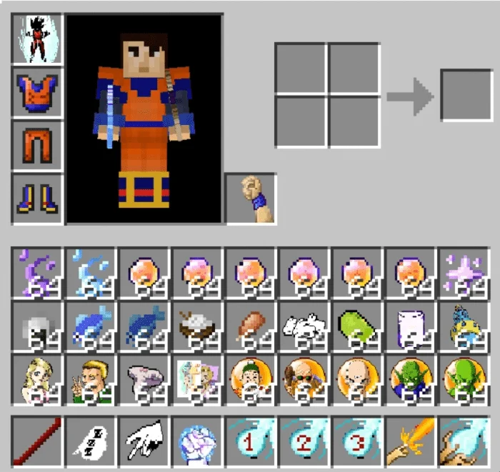 Dragon Block Saiyan Saga Minecraft screenshot 3