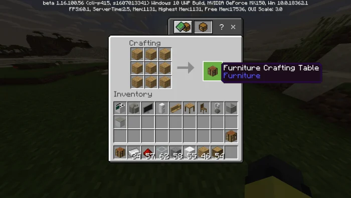 Furniture+ Minecraft screenshot 1